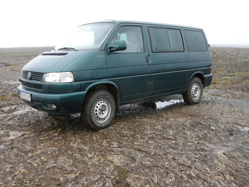 An manchen Stellen war die Straße gut befestigt