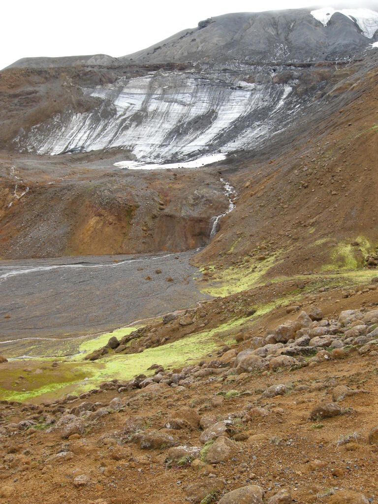 Wanderung durch das Geothermalgebiet