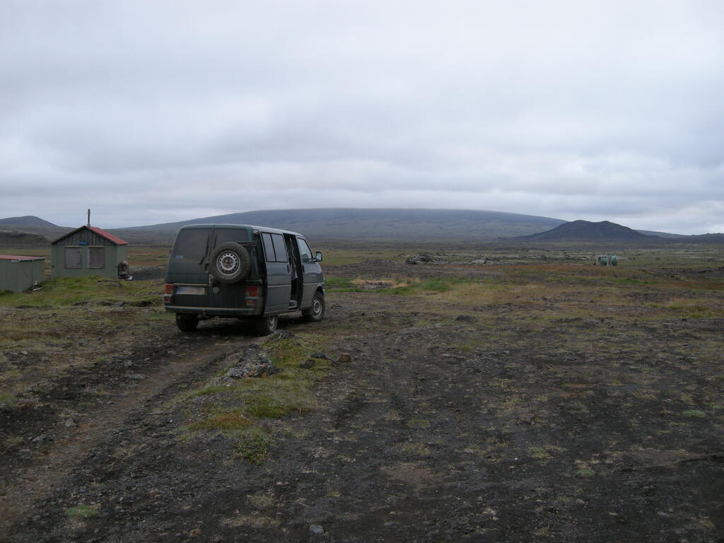 Hlöðuvellir Hütte und Skaldbreiður
