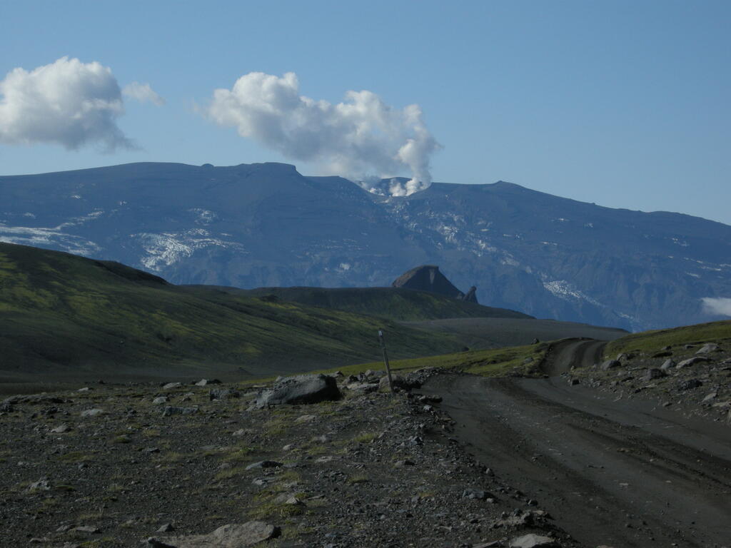 F261, Eyjafjallajökull