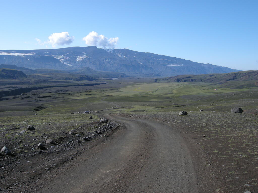 F261, Eyjafjallajökull