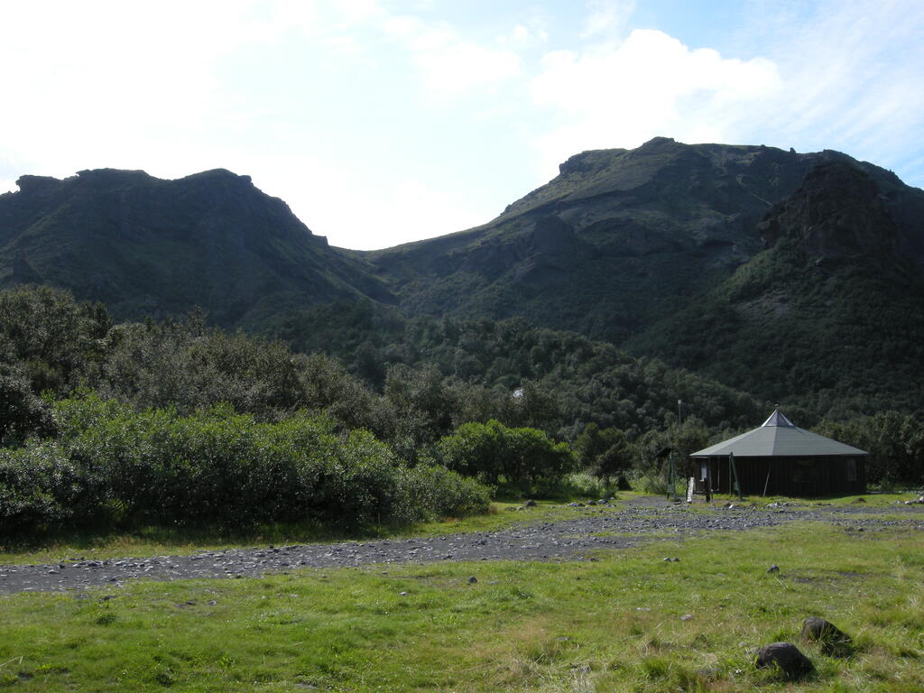 Þórsmörk, Campingplatz Básar