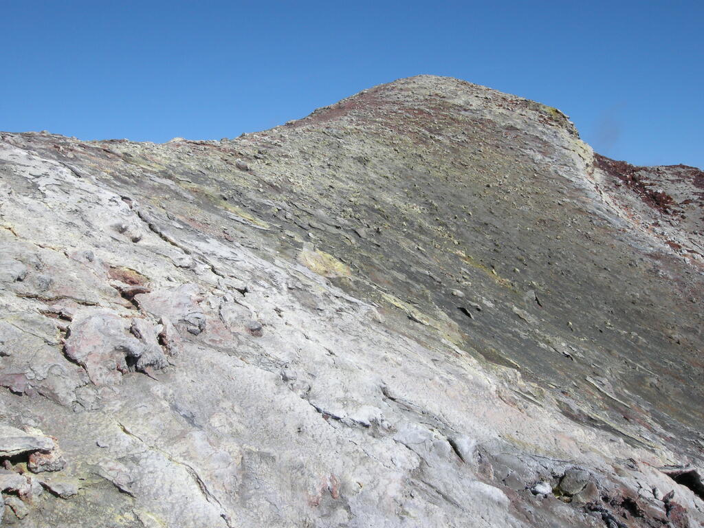 Fimmvörðuháls, Fumarole in der Lava
