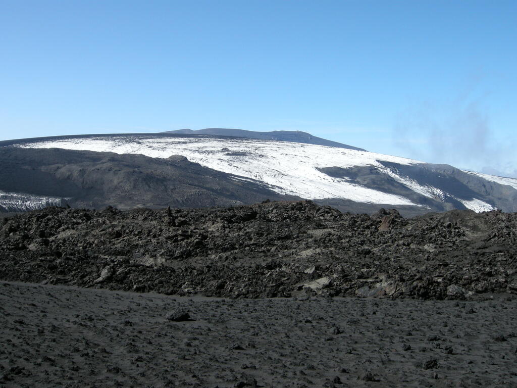 Fimmvörðuháls, Eyjafjallajökull
