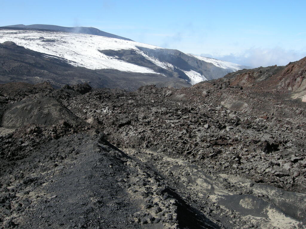 Fimmvörðuháls, Lavastrom von Móði