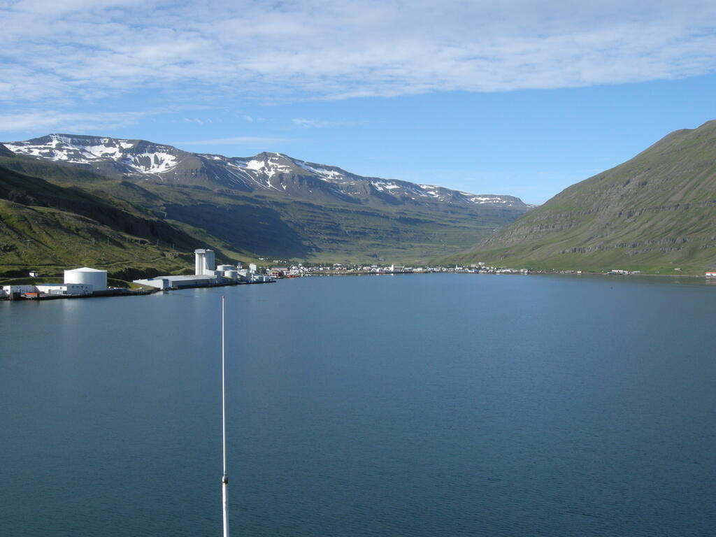 Der Hafen ist in Sicht