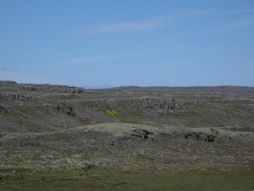 Mit Wasser wird es in Island richtig grün!