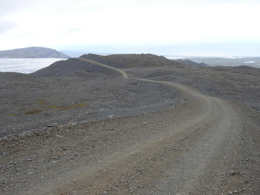 Rückfahrt auf der F985