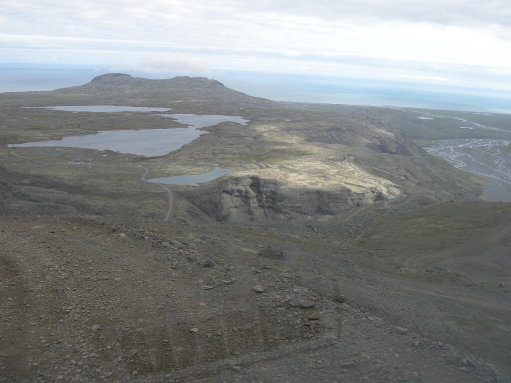 Rückfahrt auf der F985