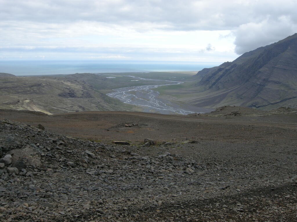Rückfahrt auf der F985