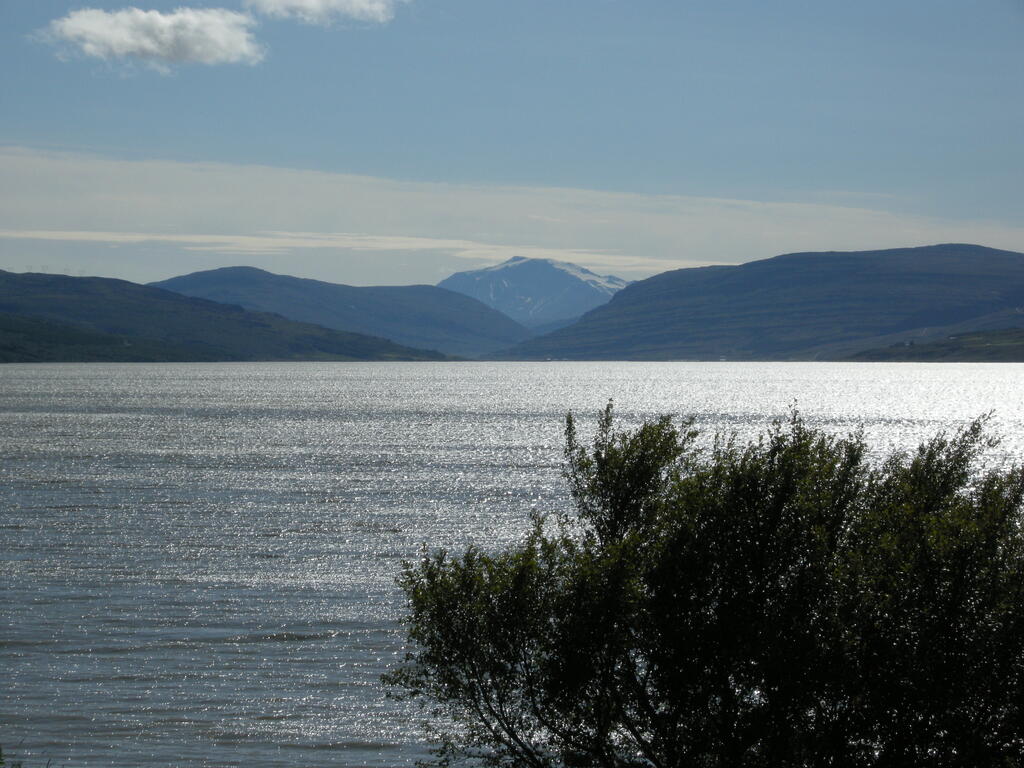 Blick auf den Snæfell, das Ziel des nächsten Tages