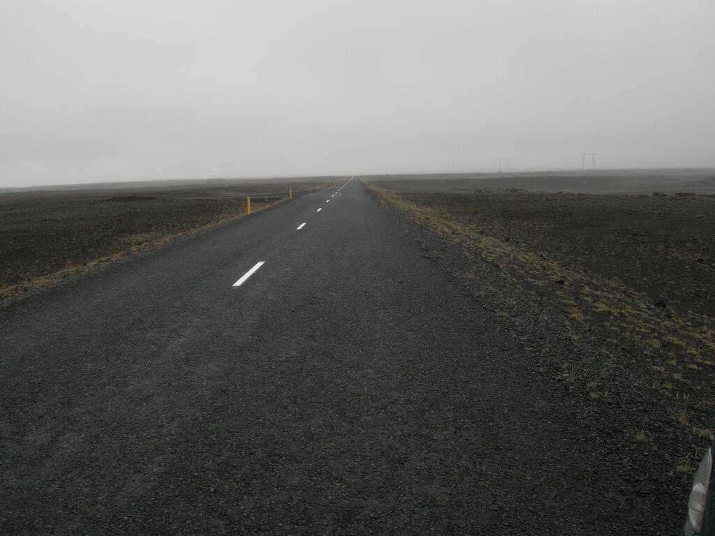 Ein Stück weiter dann wieder Asphalt