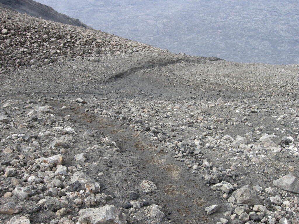 Aufstieg Herðubreið, oben wird es dann flacher