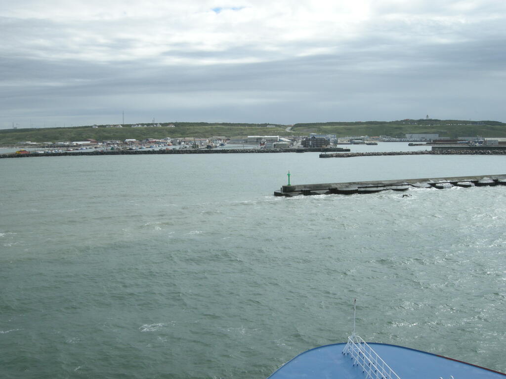 Hafeneinfahrt in Hanstholm