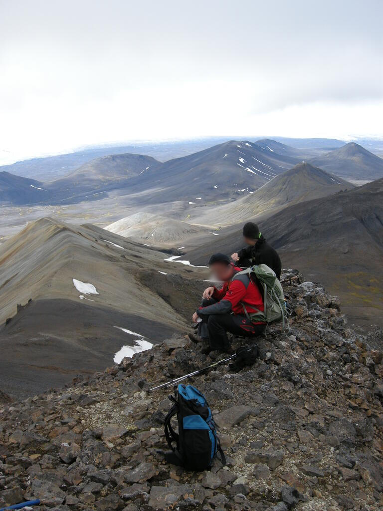 Pause nach dem ersten Steilstück