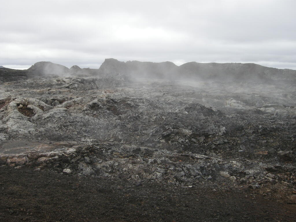 Leirhjnúkur Lavafeld
