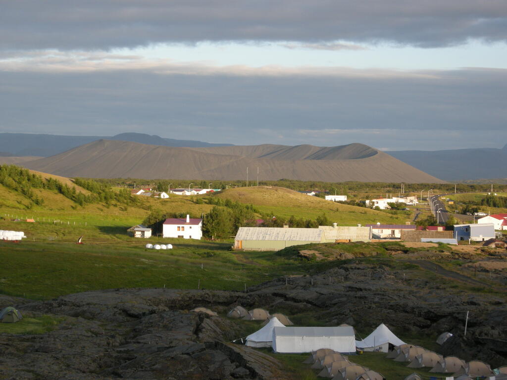 Hverfall am Mývatn