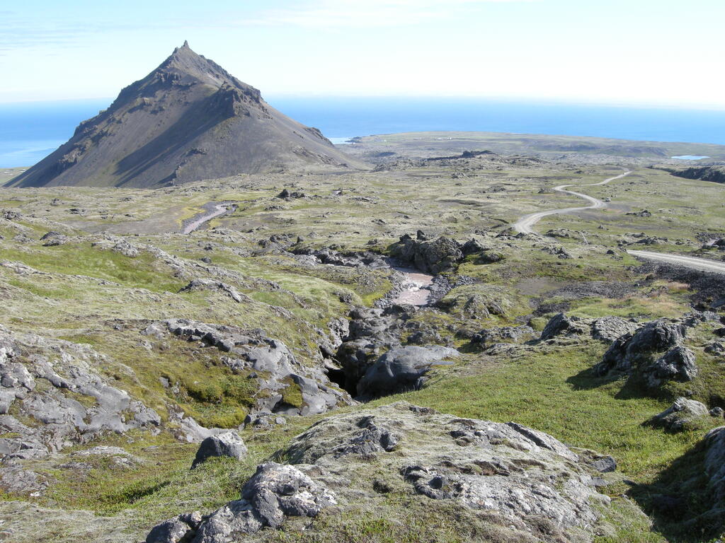 Landschaft um den Snæfellsjökull