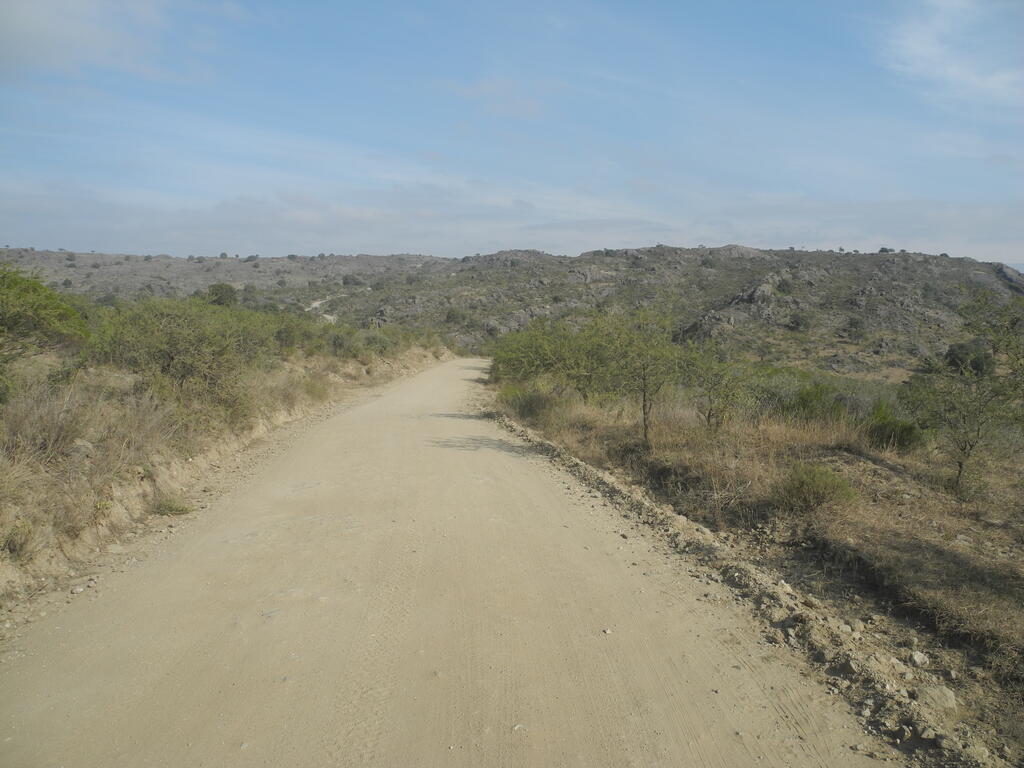 Landschaft an der Straße von Calamuchita nach Merlo