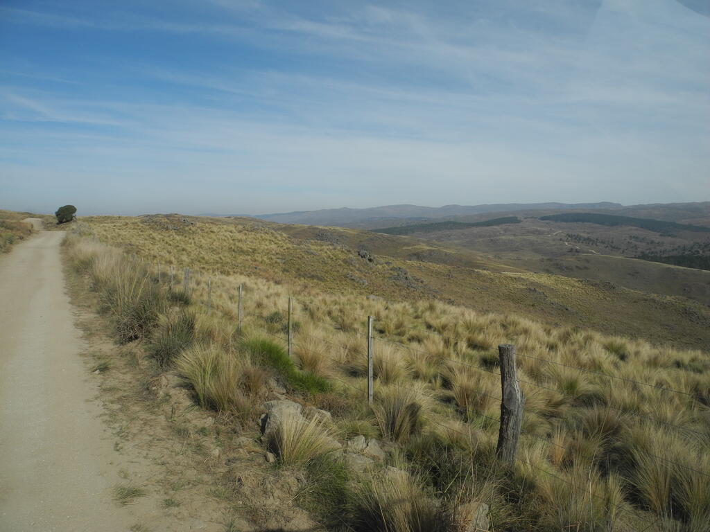 Landschaft an der Straße von Calamuchita nach Merlo