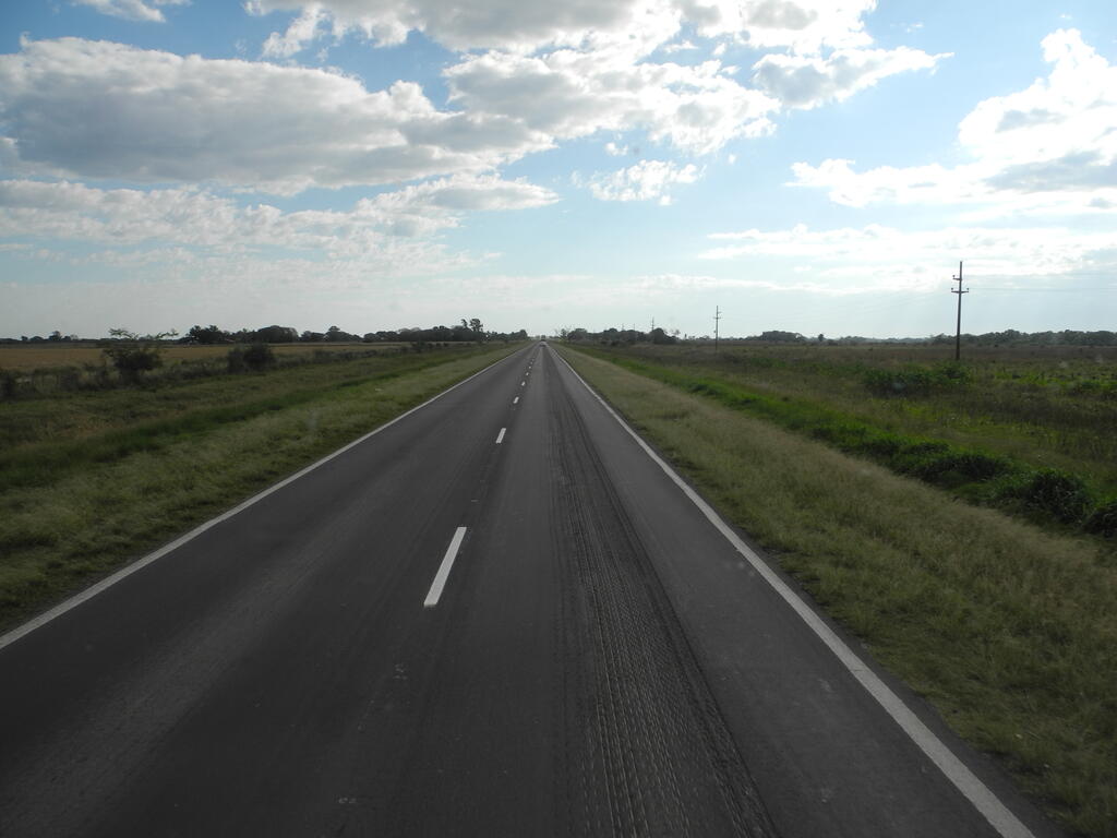 Landschaft an der RN12 zwischen Goya und Posadas