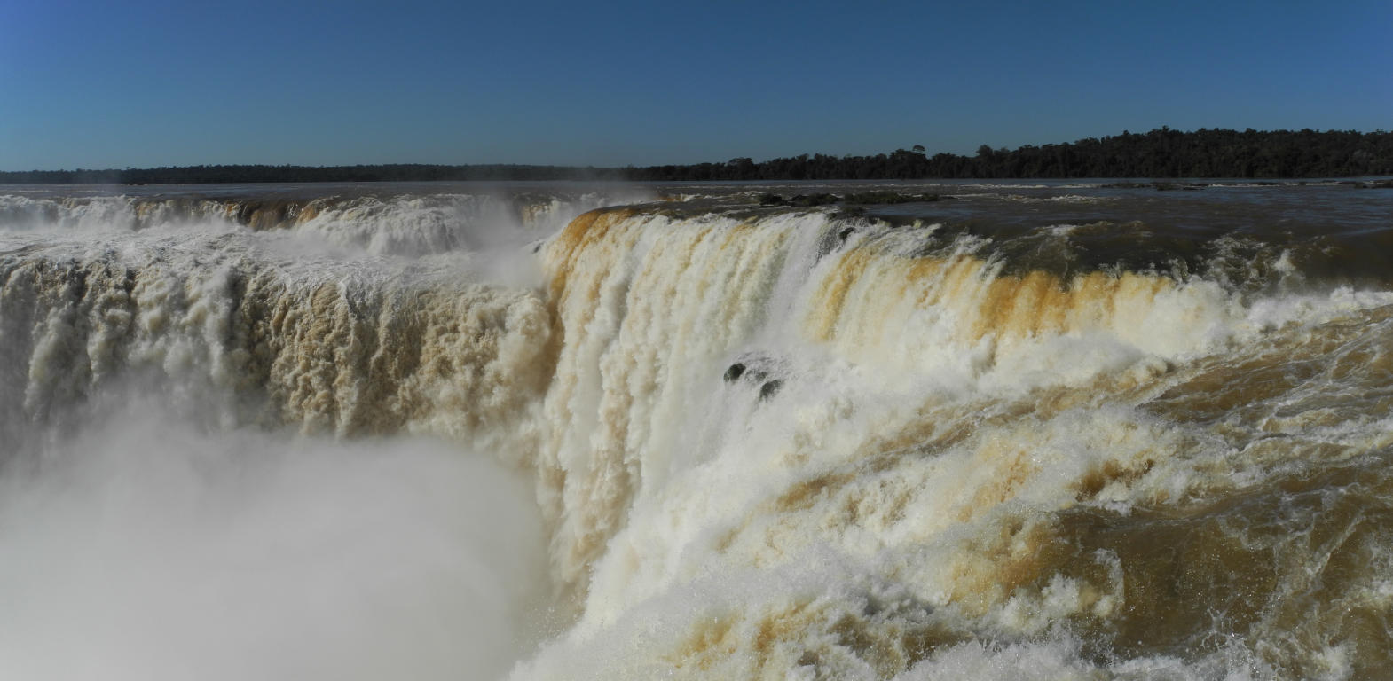 Panorama des argentinischen Teils der Garganta del Diablo