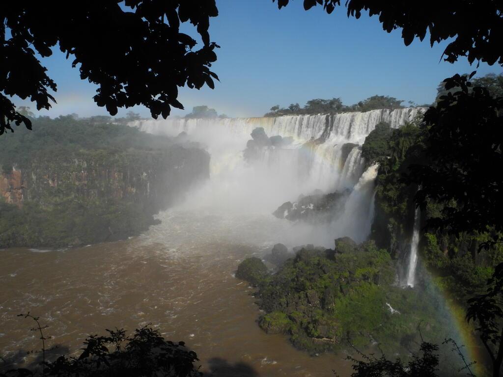 Wasserfälle und Sprühnebel