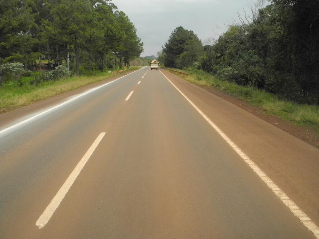 Landschaft an der RN14 zwischen 2 de Mayo und San José