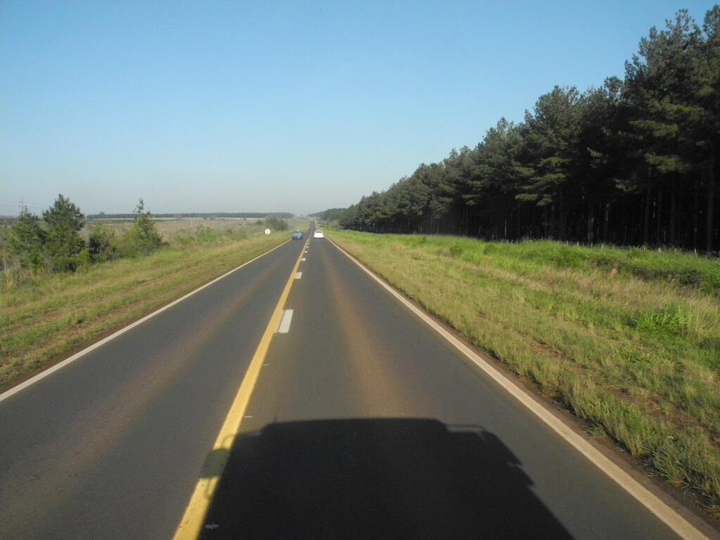 Landschaft an der RN14 zwischen San José und La Cruz