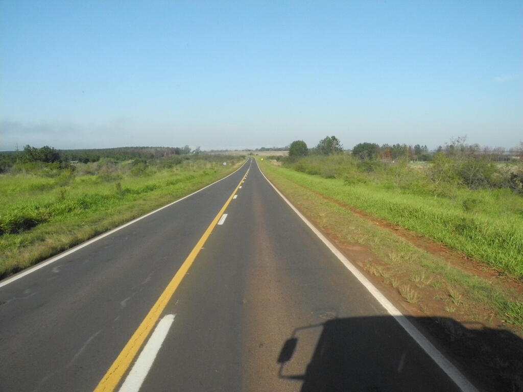Landschaft an der RN14 zwischen San José und La Cruz