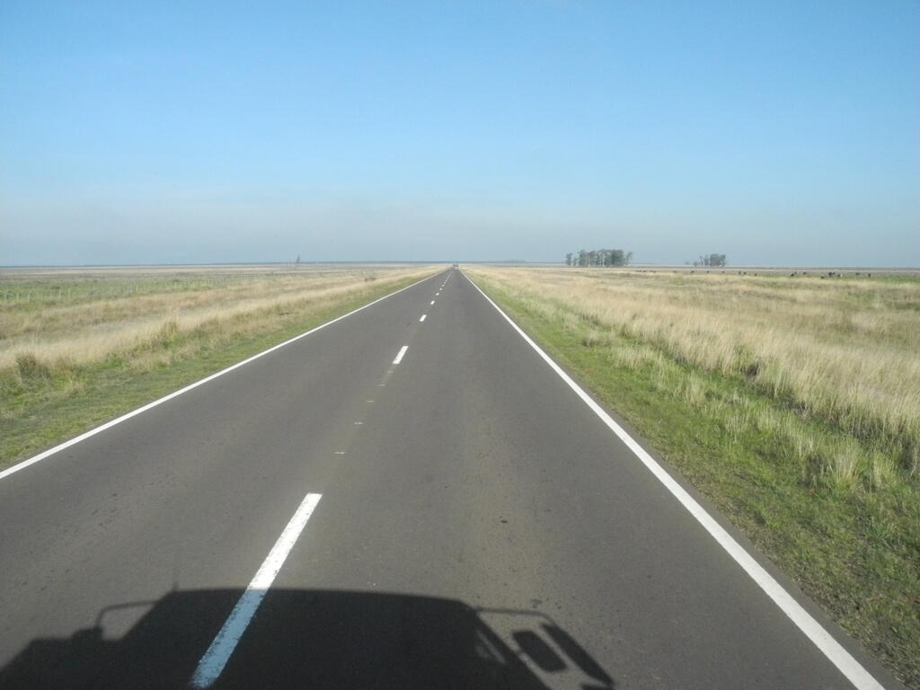 Landschaft an der RN14 zwischen La Cruz und Monte Caseros
