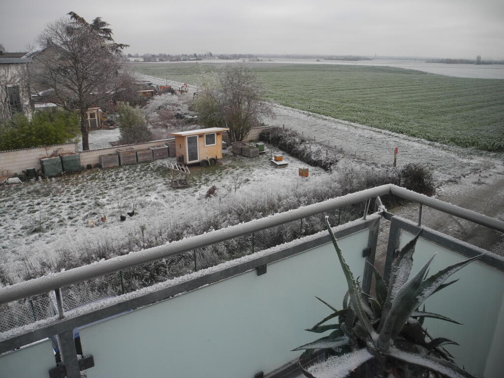 Kaltes Wetter in Köln bei der Abreise