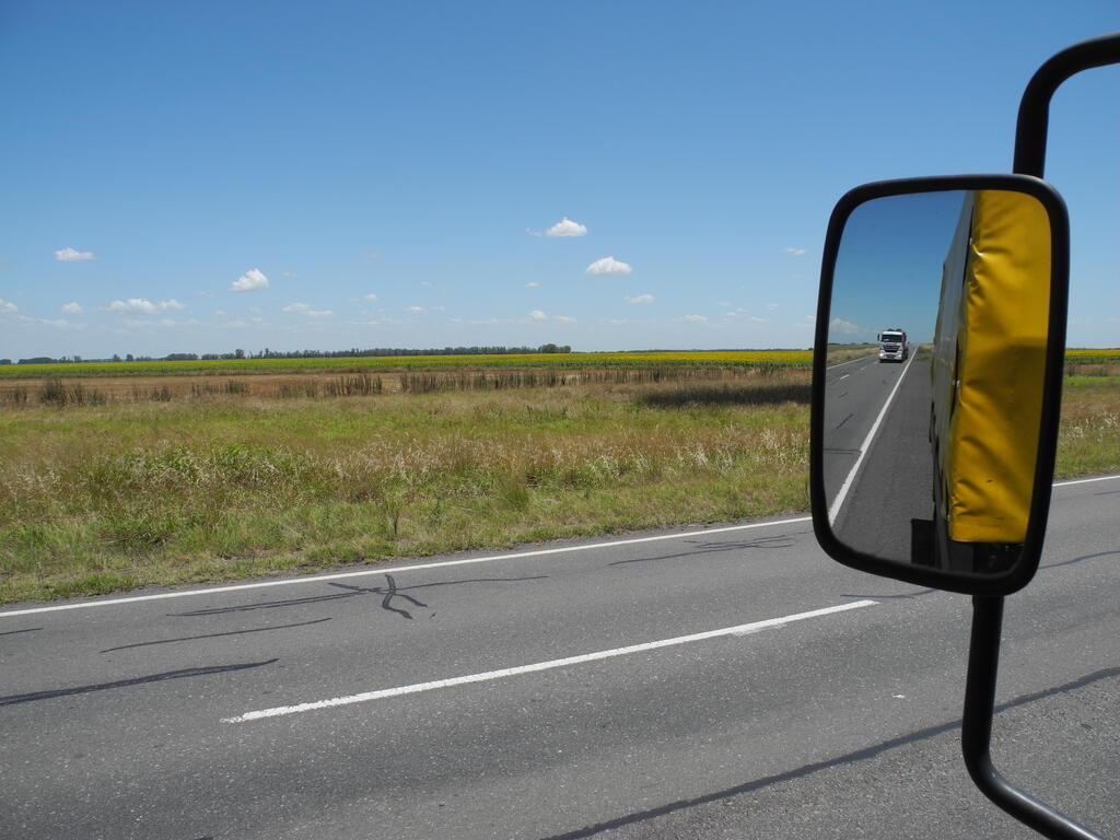 Straße in der Pampa