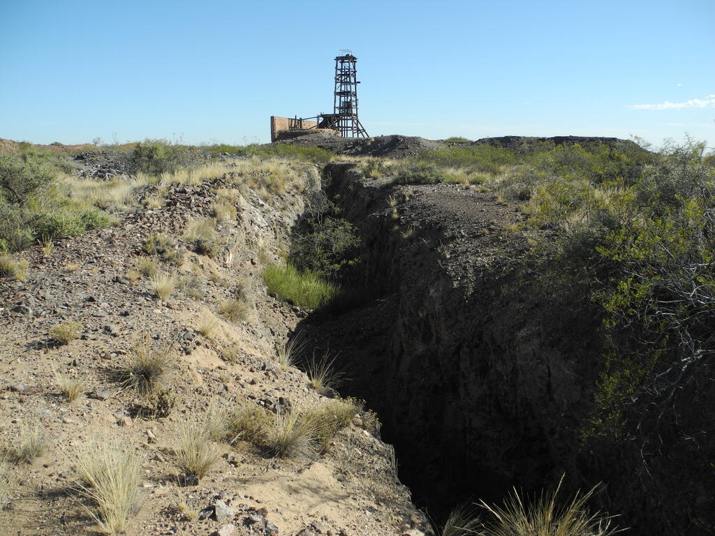 Mina Gonzalito, Tagebau des Schachts Vicentito