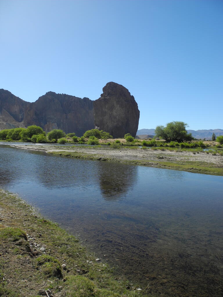 Rio Chubut bei Piedra Parada