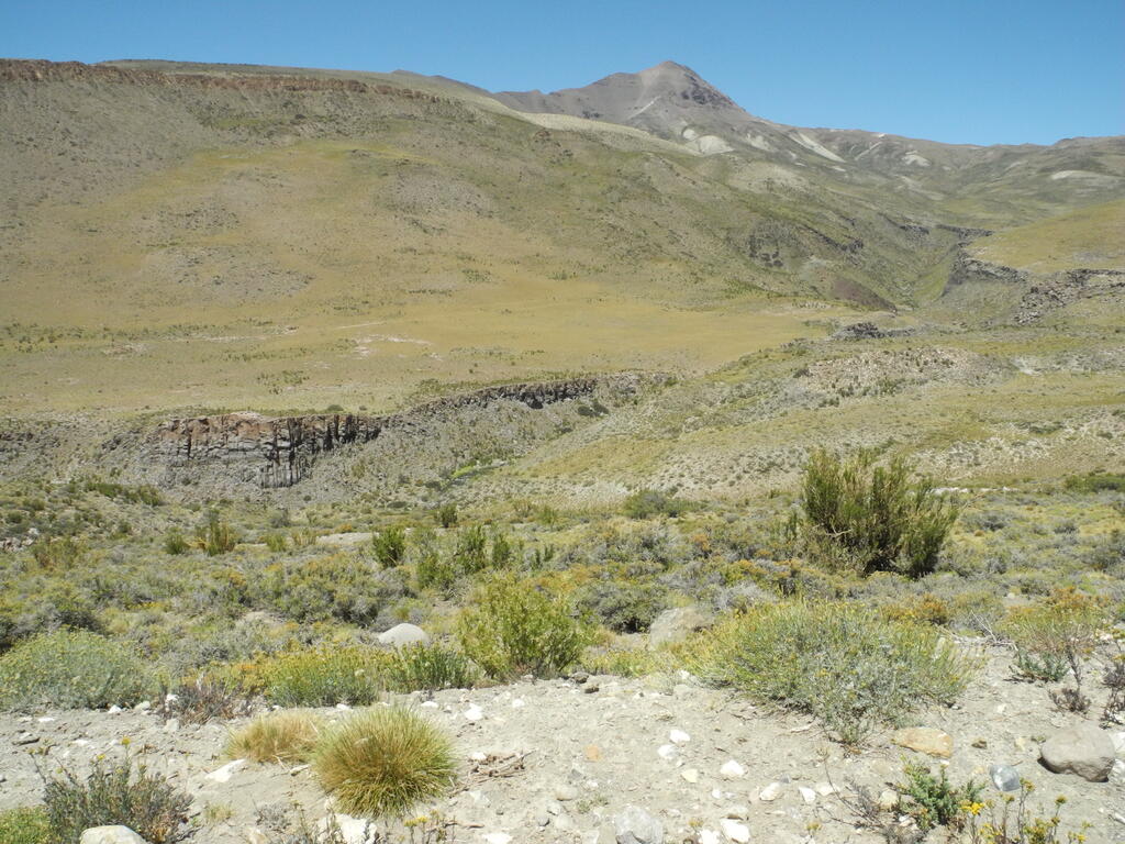 Felsformationen entlang der Straße
