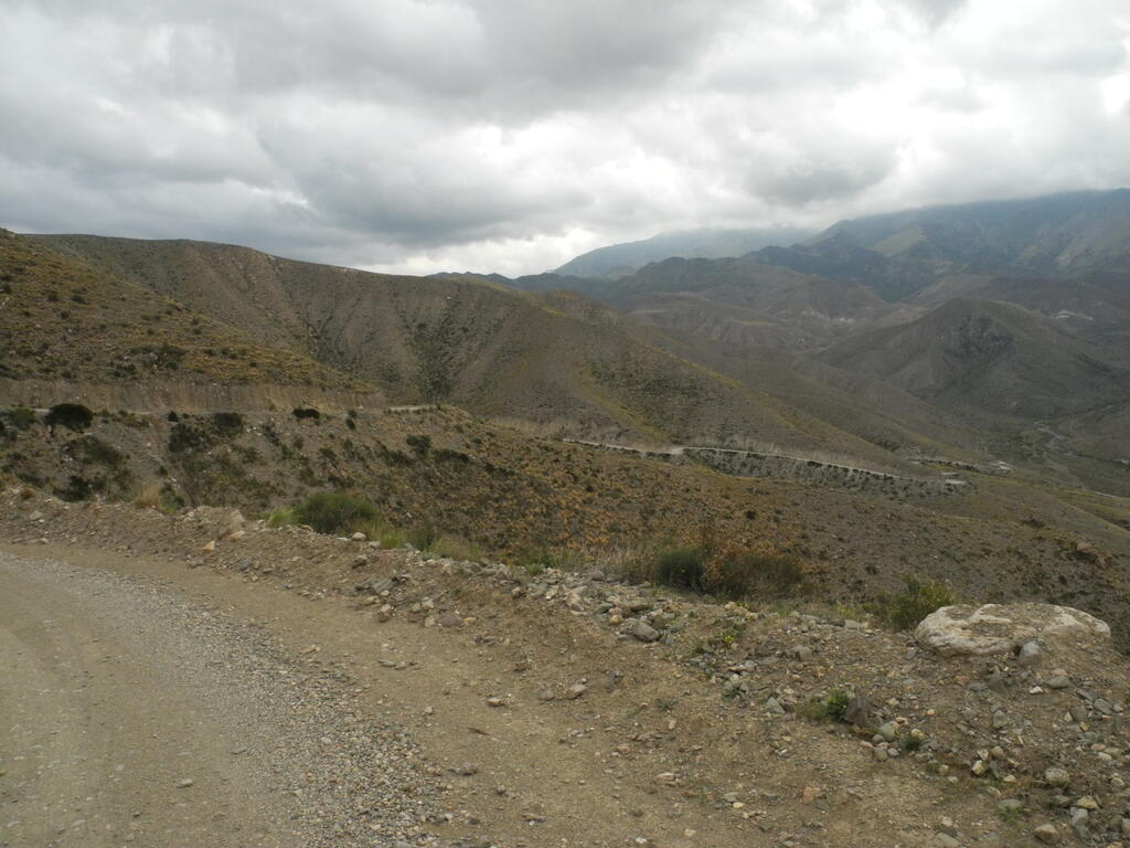 Auf der RP89 geht es bergab...