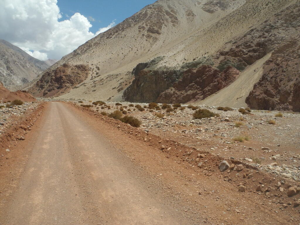 Das Steilstück bis zum See