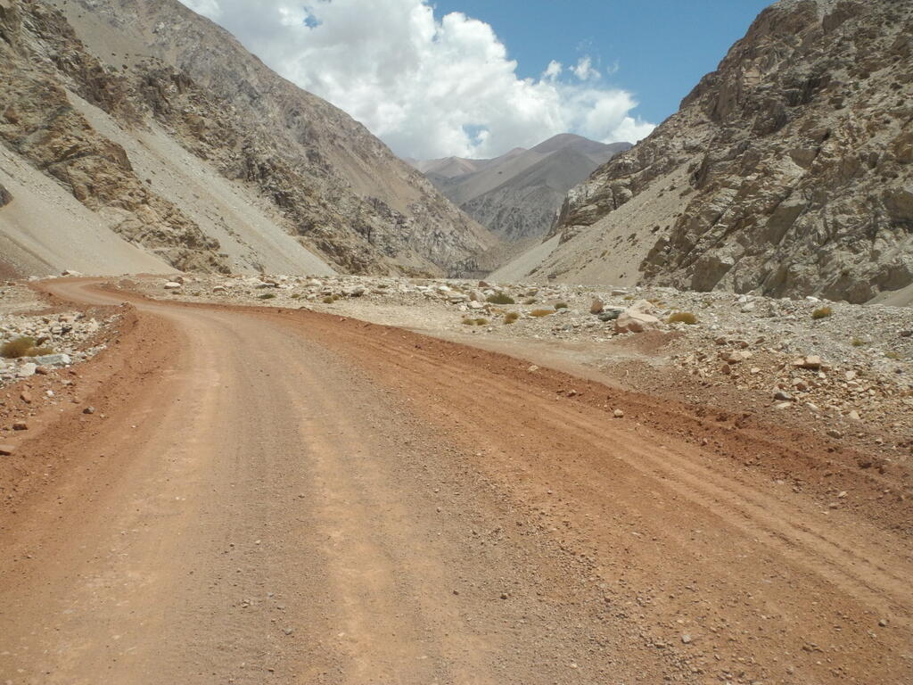 Das Steilstück bis zum See