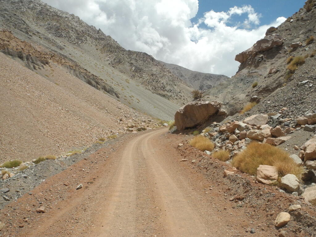 Das Steilstück bis zum See