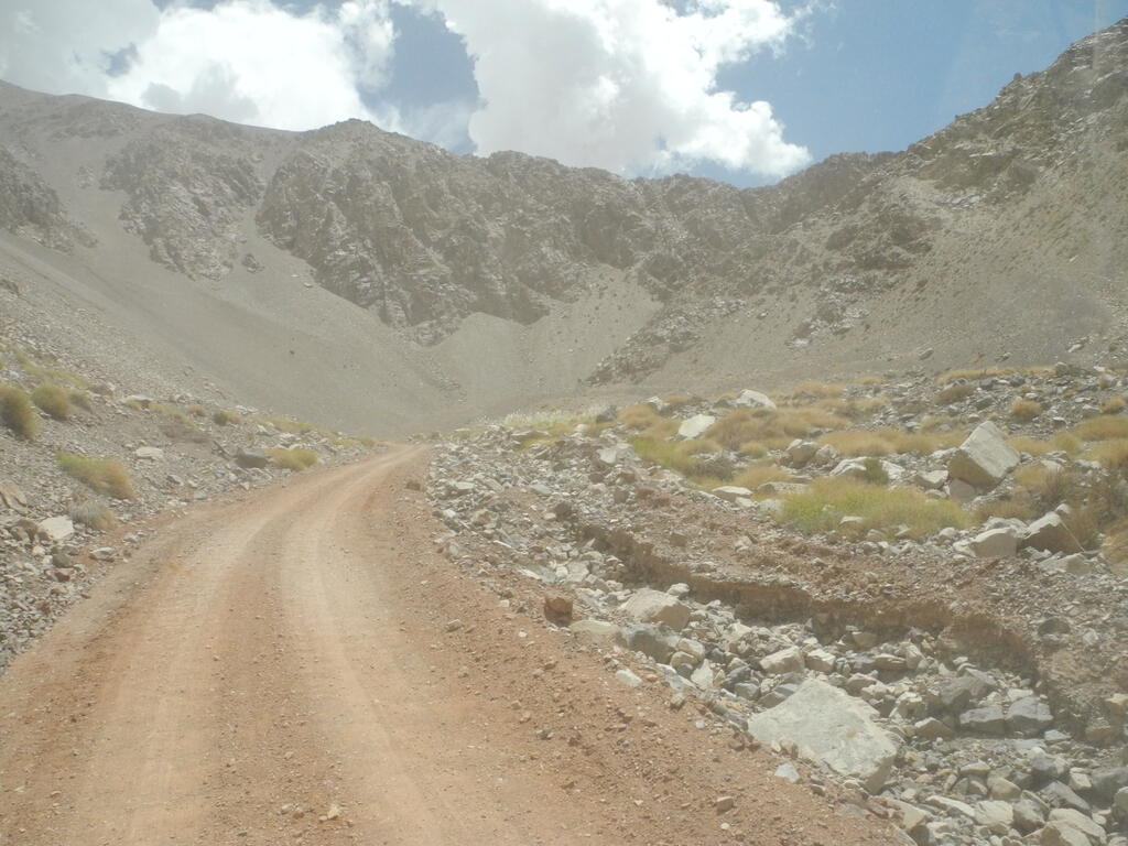 Das Steilstück bis zum See