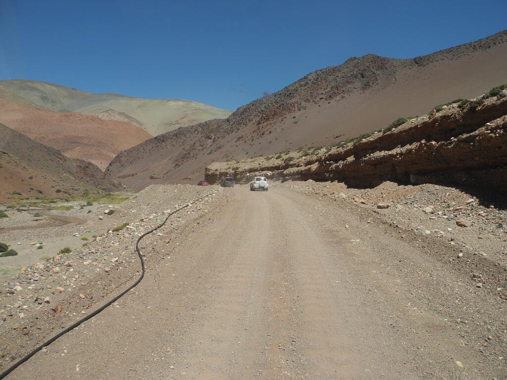 RN76 zwischen Jagüe und El Peñón