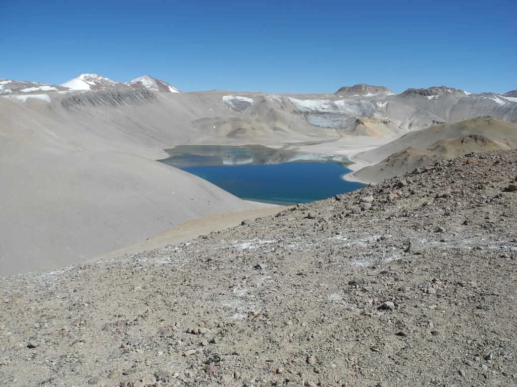 Das Ziel: der Kratersee