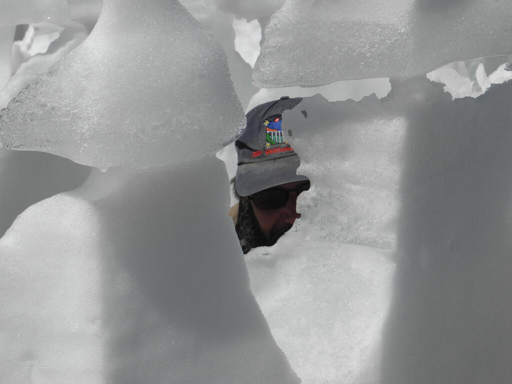 Penitentes haben auch Löcher...