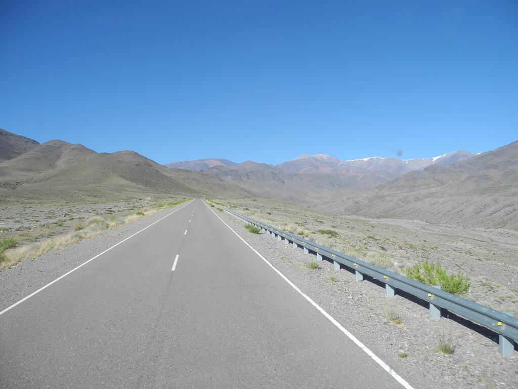 Paso Agua Negra, argentinische Seite