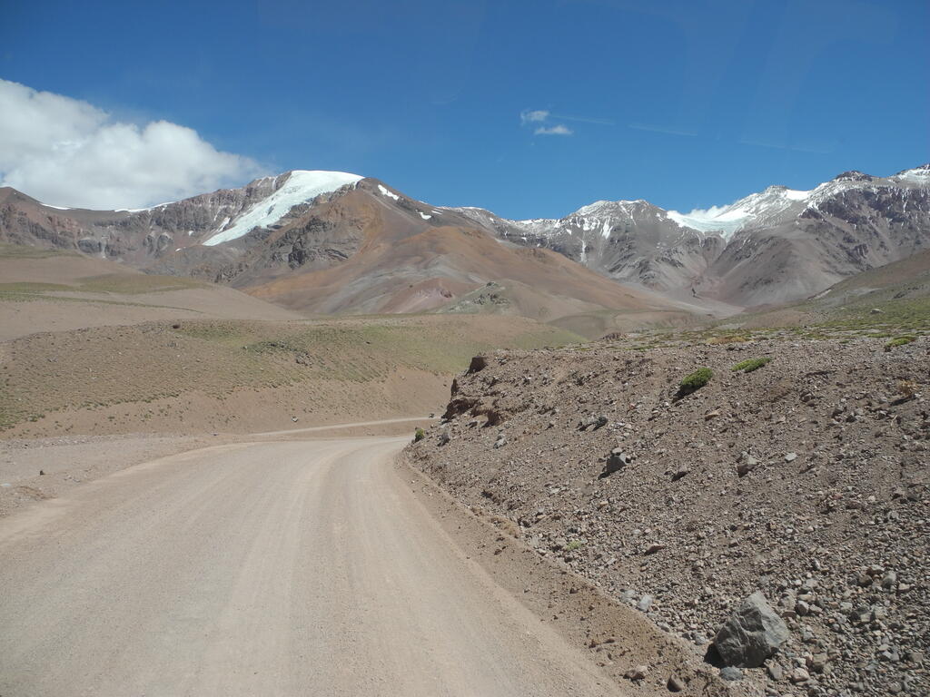 Paso Agua Negra, chilenische Seite