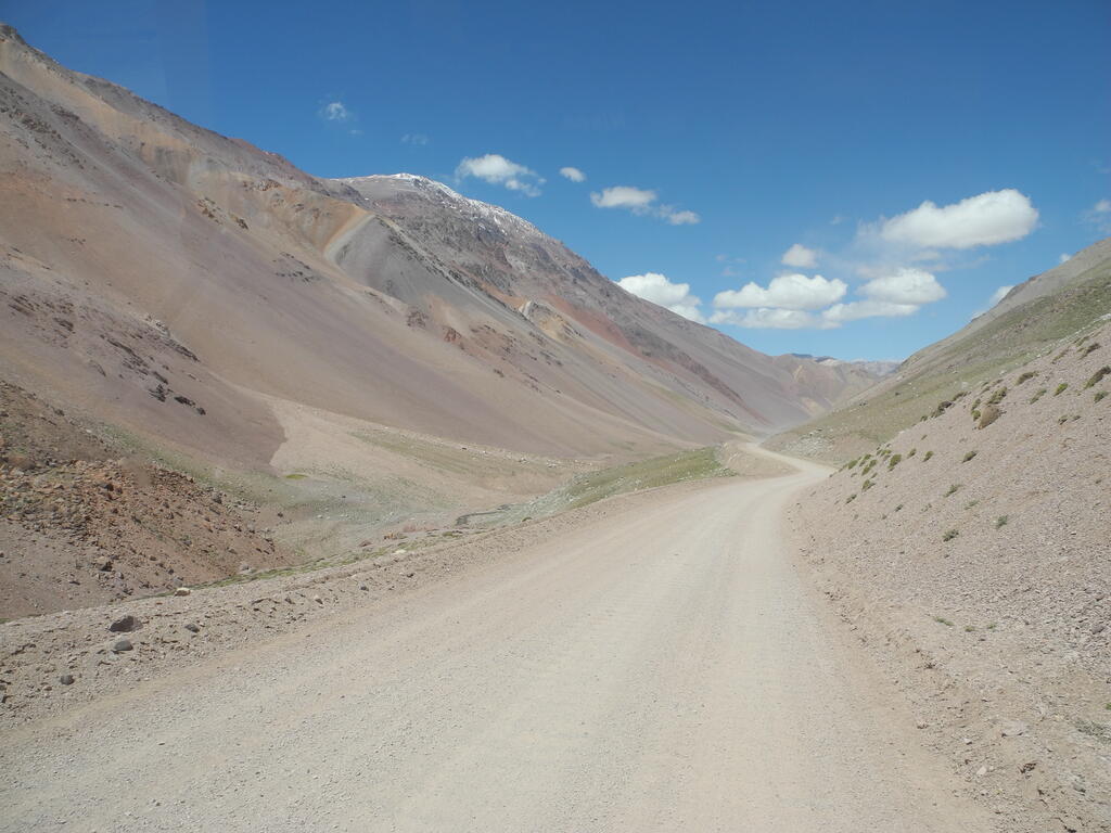 Paso Agua Negra, chilenische Seite