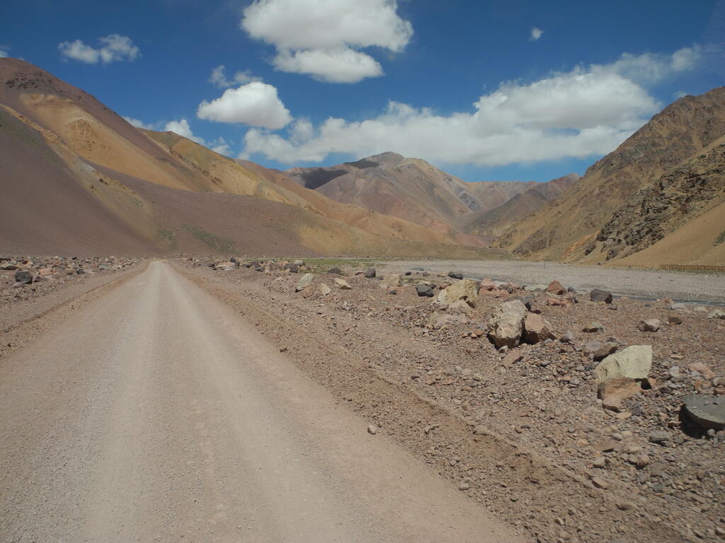 Paso Agua Negra, chilenische Seite