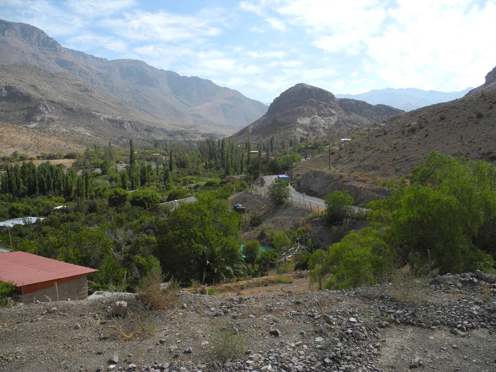 Das Tal zwischen Samo Alto und dem Pass nach Vicuña