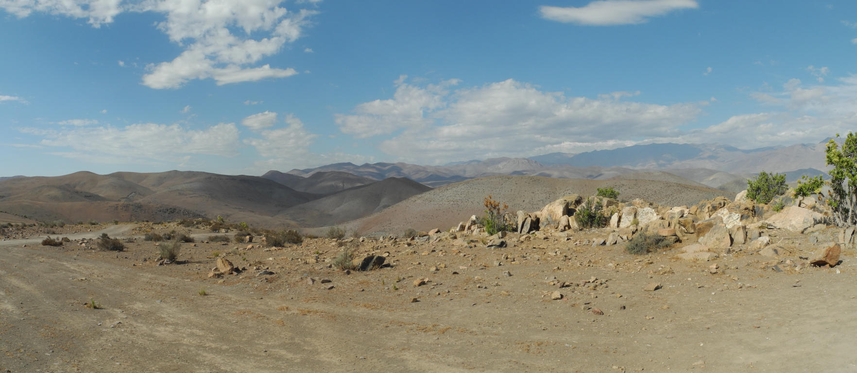 Aussicht vom Übernachtungsplatz